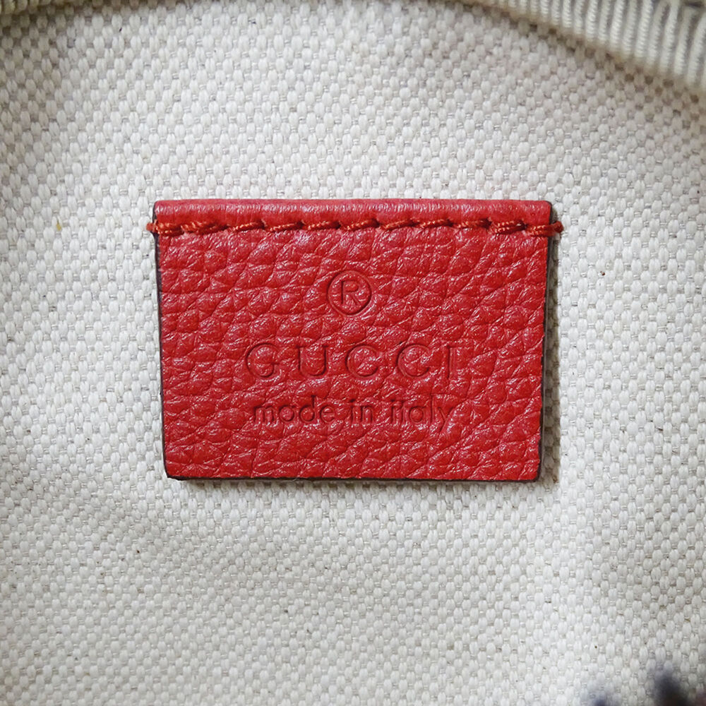 GUCCI Authentic Red Leather Fanny Pack - Picture 6 of 10